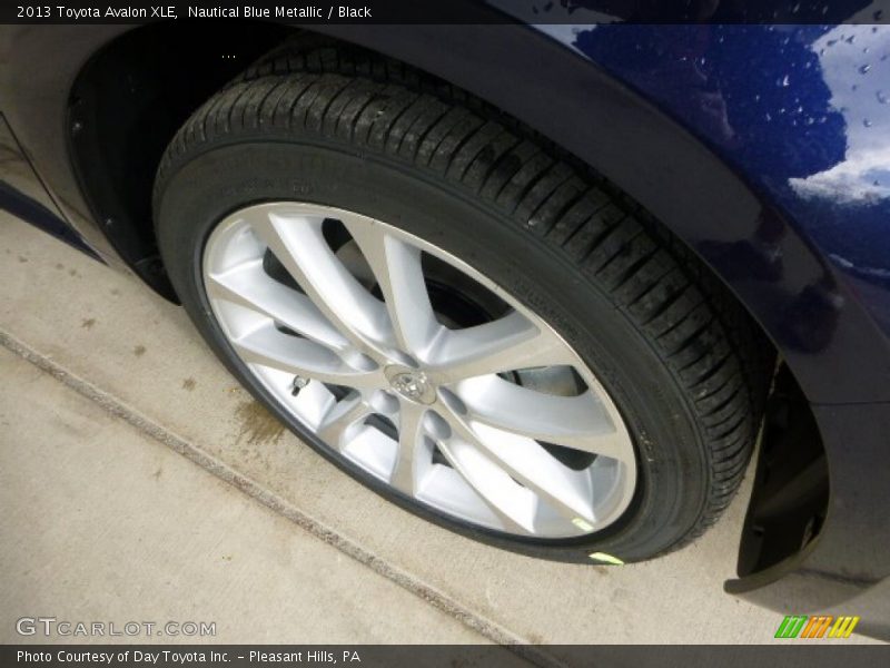 Nautical Blue Metallic / Black 2013 Toyota Avalon XLE