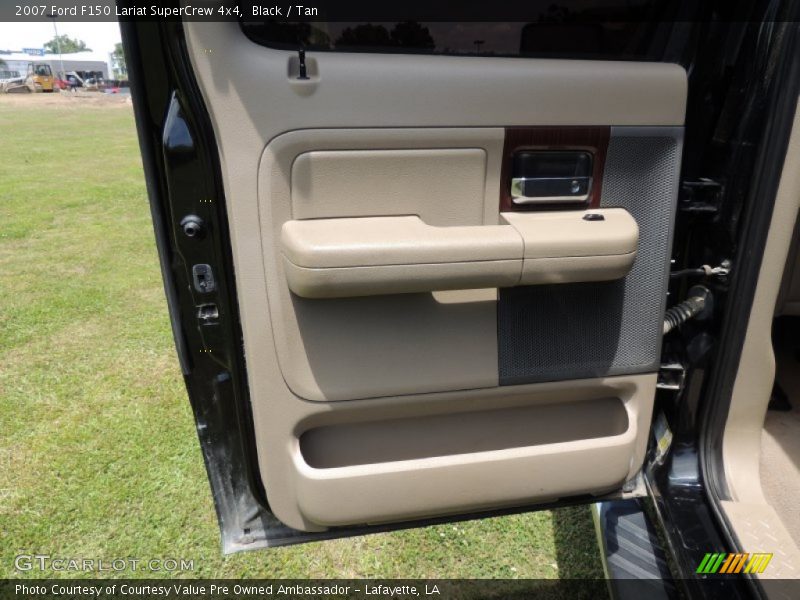 Black / Tan 2007 Ford F150 Lariat SuperCrew 4x4