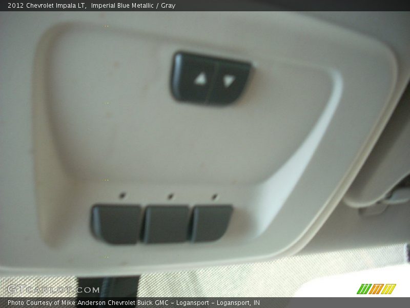 Imperial Blue Metallic / Gray 2012 Chevrolet Impala LT