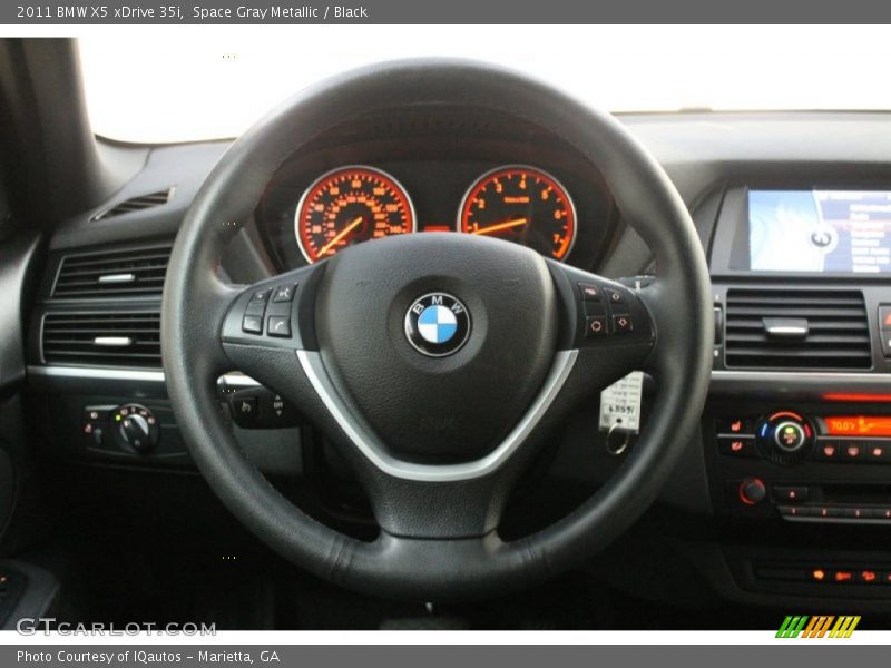 Space Gray Metallic / Black 2011 BMW X5 xDrive 35i