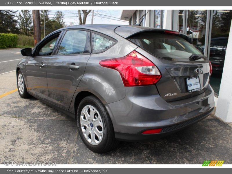 Sterling Grey Metallic / Charcoal Black 2012 Ford Focus SE 5-Door