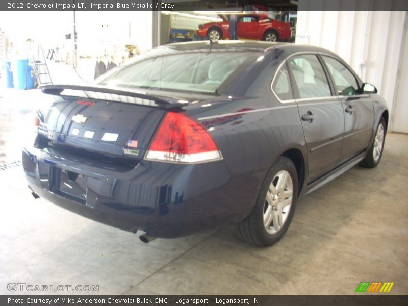 Imperial Blue Metallic / Gray 2012 Chevrolet Impala LT