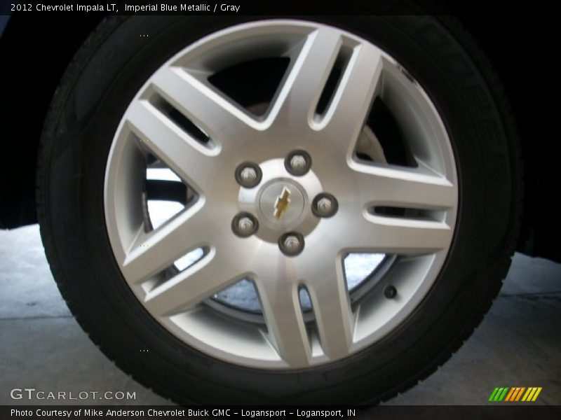 Imperial Blue Metallic / Gray 2012 Chevrolet Impala LT