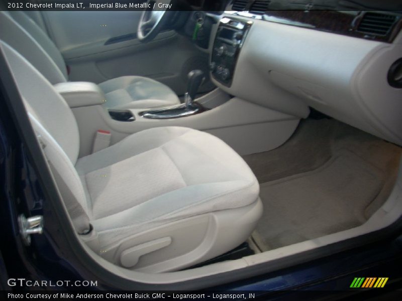 Imperial Blue Metallic / Gray 2012 Chevrolet Impala LT