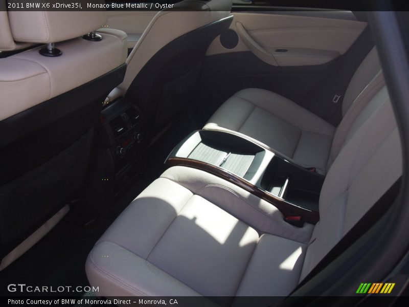 Monaco Blue Metallic / Oyster 2011 BMW X6 xDrive35i