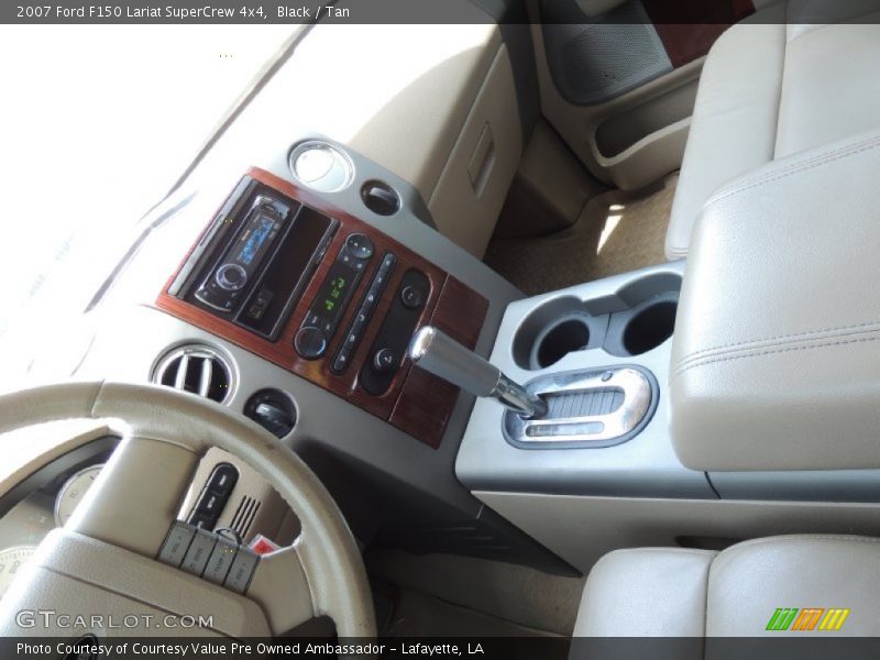 Black / Tan 2007 Ford F150 Lariat SuperCrew 4x4