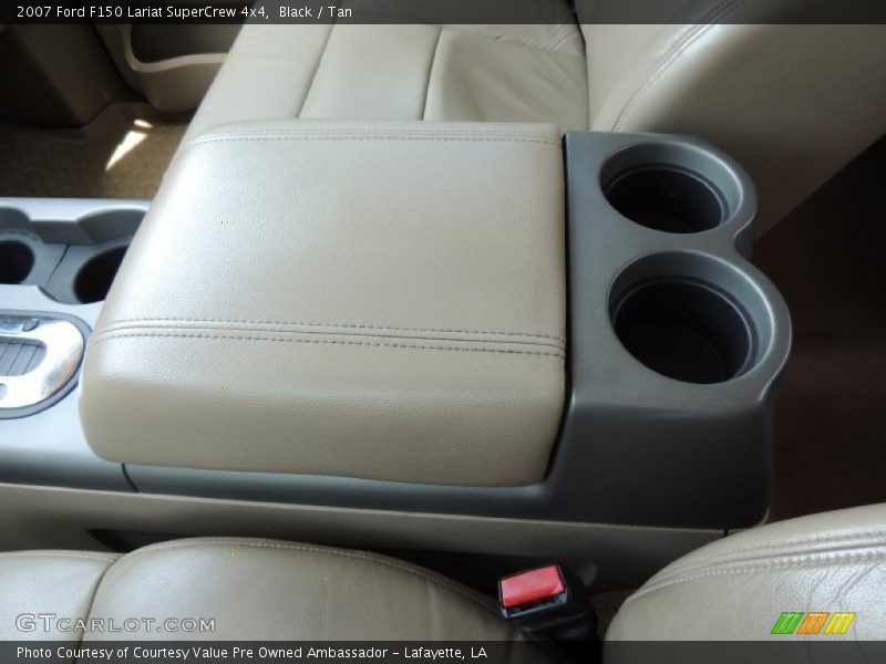 Black / Tan 2007 Ford F150 Lariat SuperCrew 4x4