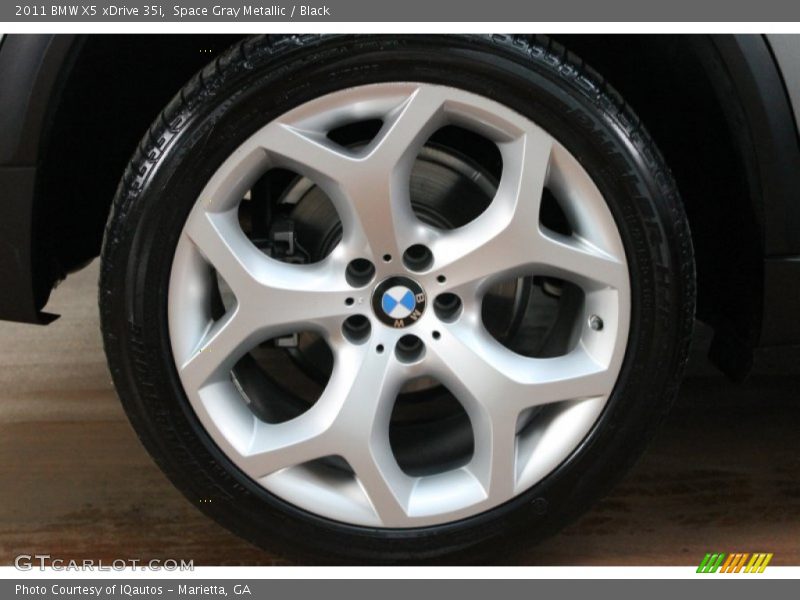 Space Gray Metallic / Black 2011 BMW X5 xDrive 35i