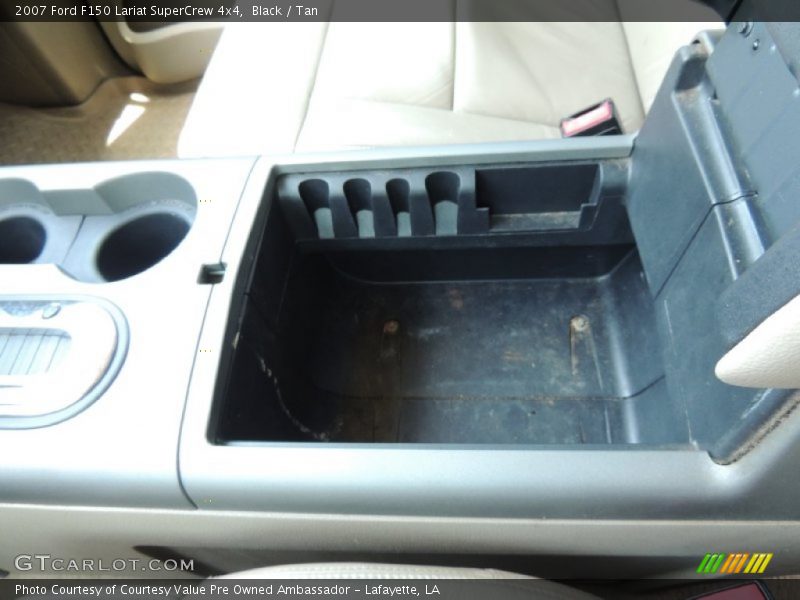 Black / Tan 2007 Ford F150 Lariat SuperCrew 4x4