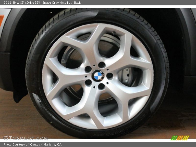 Space Gray Metallic / Black 2011 BMW X5 xDrive 35i