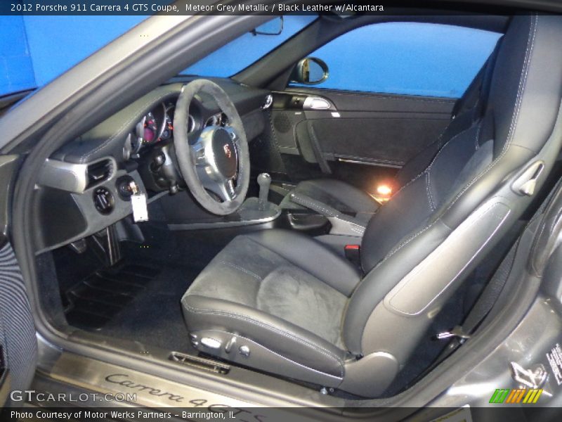  2012 911 Carrera 4 GTS Coupe Black Leather w/Alcantara Interior