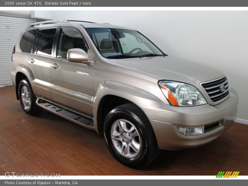 Dorado Gold Pearl / Ivory 2005 Lexus GX 470