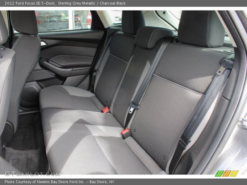 Rear Seat of 2012 Focus SE 5-Door