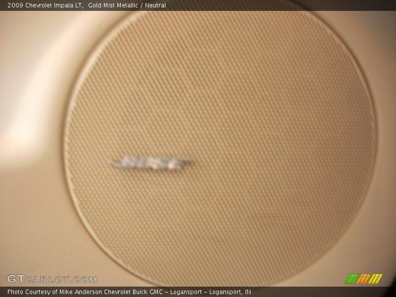 Gold Mist Metallic / Neutral 2009 Chevrolet Impala LT