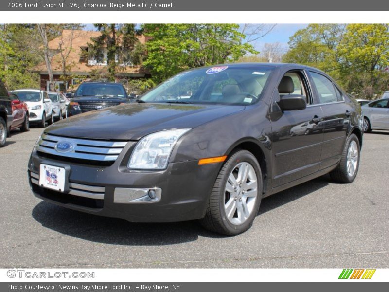 Charcoal Beige Metallic / Camel 2006 Ford Fusion SEL V6