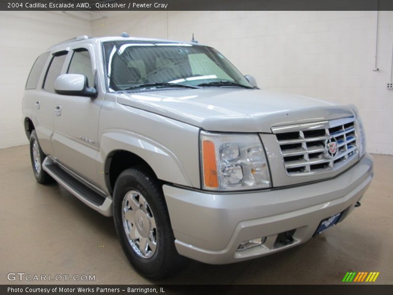 Quicksilver / Pewter Gray 2004 Cadillac Escalade AWD