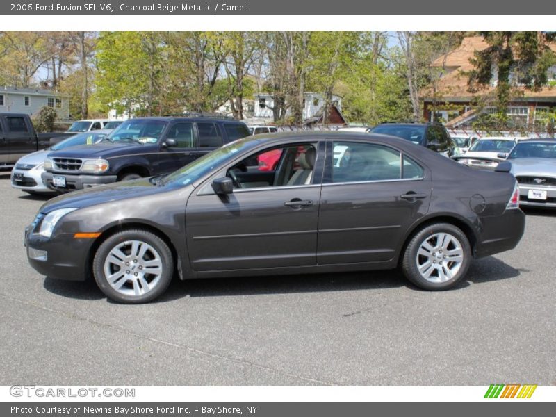  2006 Fusion SEL V6 Charcoal Beige Metallic