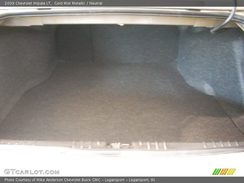 Gold Mist Metallic / Neutral 2009 Chevrolet Impala LT