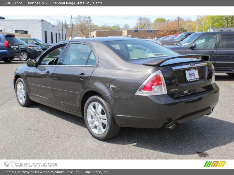 Charcoal Beige Metallic / Camel 2006 Ford Fusion SEL V6