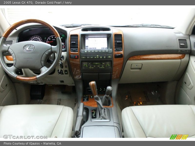 Dorado Gold Pearl / Ivory 2005 Lexus GX 470