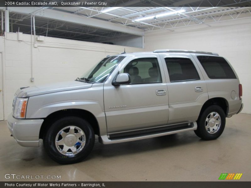 Quicksilver / Pewter Gray 2004 Cadillac Escalade AWD