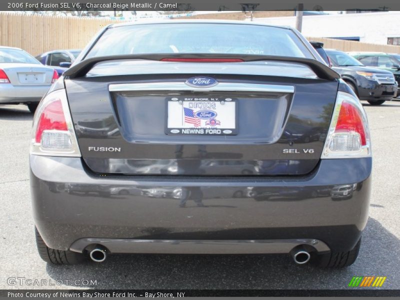 Charcoal Beige Metallic / Camel 2006 Ford Fusion SEL V6