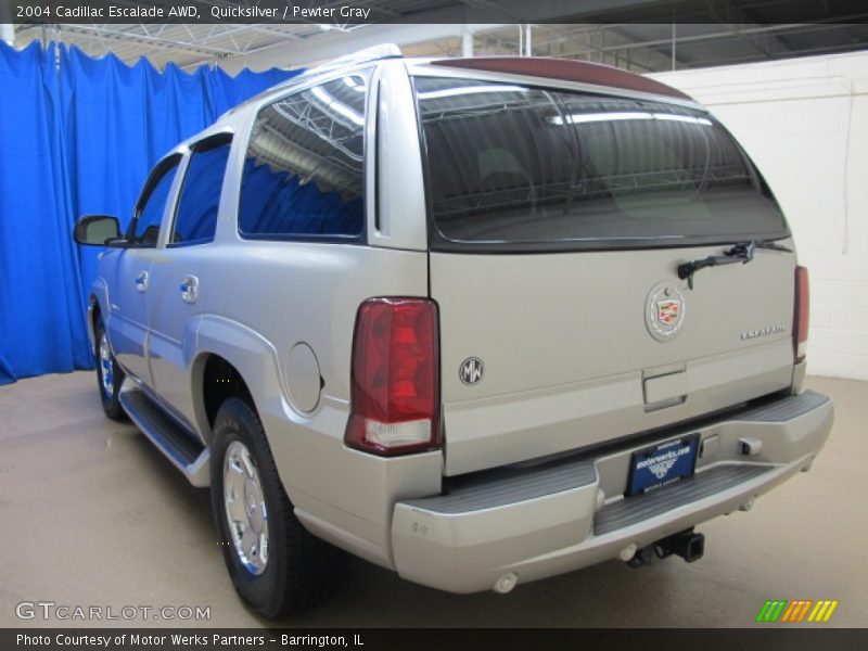 Quicksilver / Pewter Gray 2004 Cadillac Escalade AWD