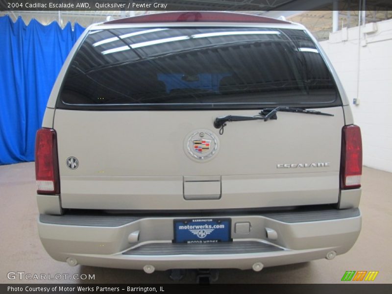 Quicksilver / Pewter Gray 2004 Cadillac Escalade AWD