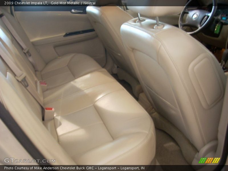 Gold Mist Metallic / Neutral 2009 Chevrolet Impala LT