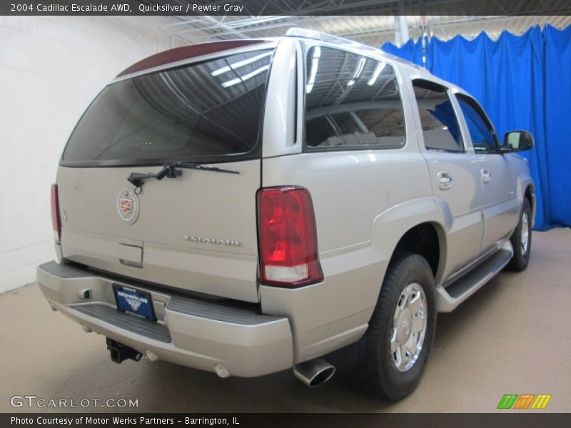 Quicksilver / Pewter Gray 2004 Cadillac Escalade AWD