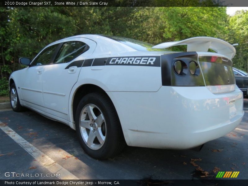 Stone White / Dark Slate Gray 2010 Dodge Charger SXT
