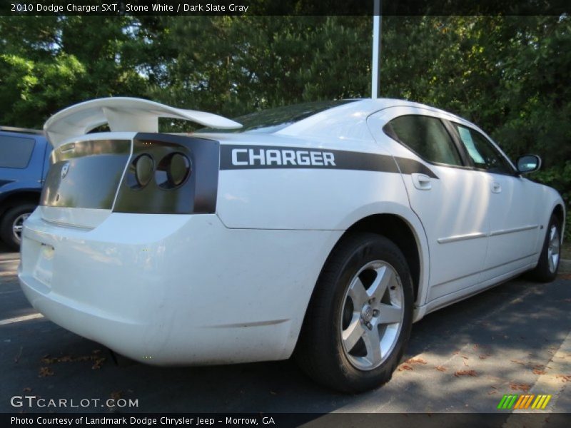 Stone White / Dark Slate Gray 2010 Dodge Charger SXT
