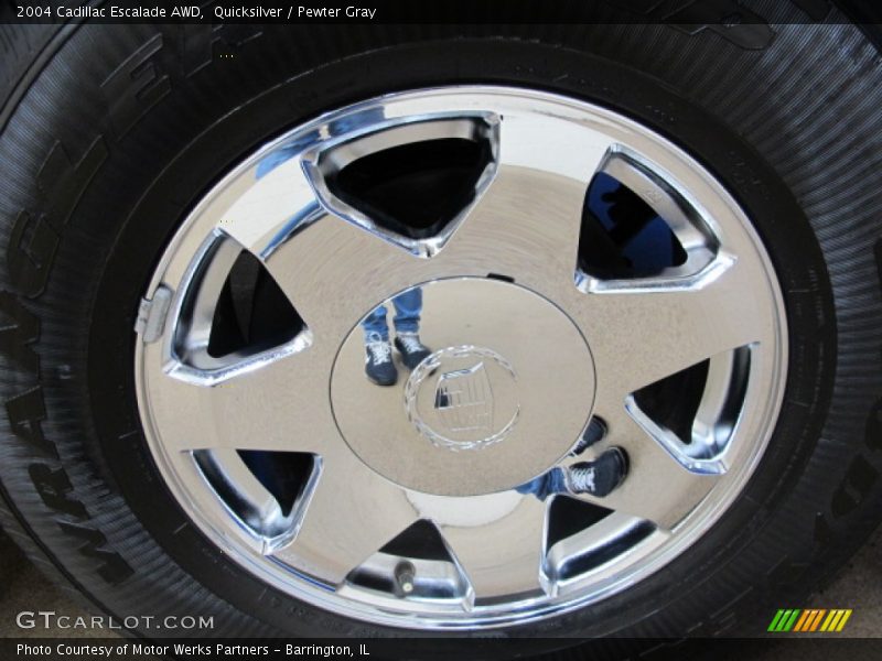 Quicksilver / Pewter Gray 2004 Cadillac Escalade AWD