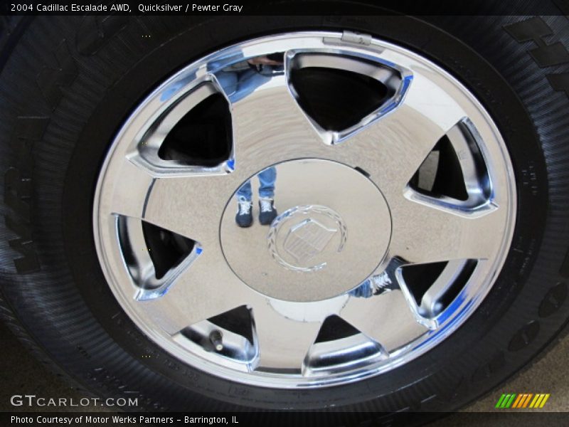 Quicksilver / Pewter Gray 2004 Cadillac Escalade AWD