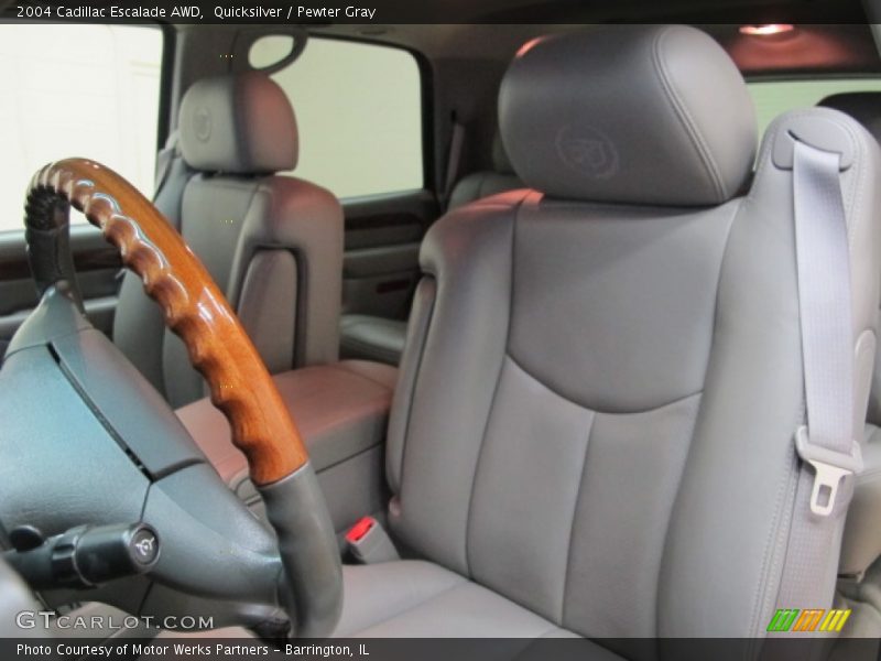 Quicksilver / Pewter Gray 2004 Cadillac Escalade AWD