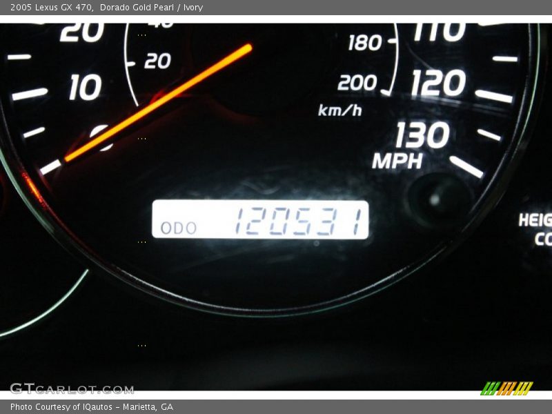 Dorado Gold Pearl / Ivory 2005 Lexus GX 470