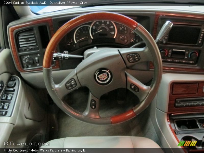 Quicksilver / Pewter Gray 2004 Cadillac Escalade AWD