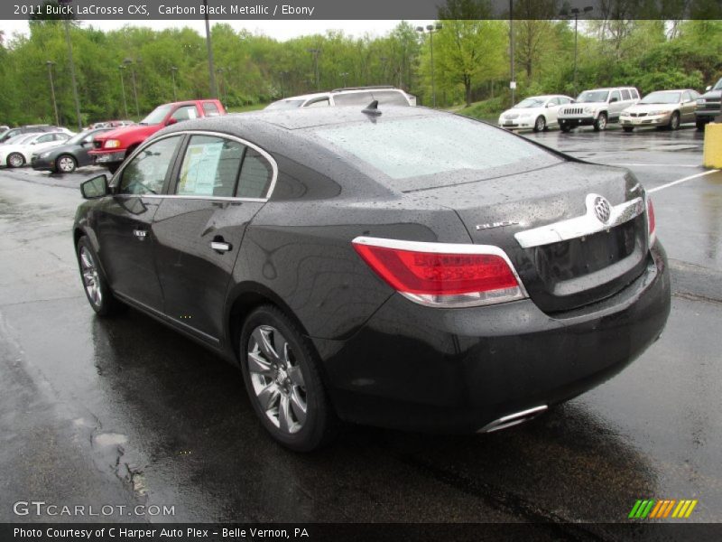 Carbon Black Metallic / Ebony 2011 Buick LaCrosse CXS