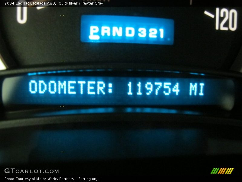 Quicksilver / Pewter Gray 2004 Cadillac Escalade AWD