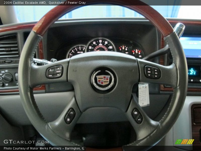 Quicksilver / Pewter Gray 2004 Cadillac Escalade AWD