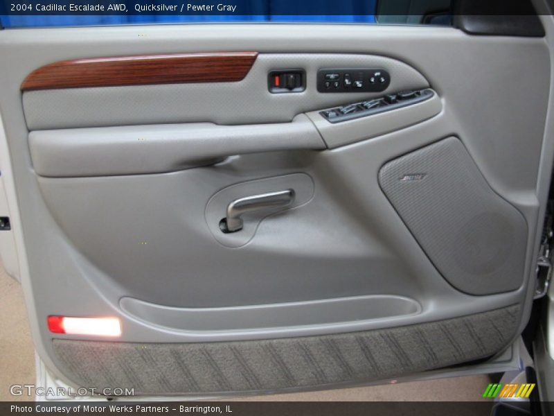 Quicksilver / Pewter Gray 2004 Cadillac Escalade AWD
