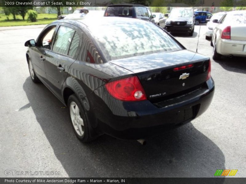 Black / Ebony 2009 Chevrolet Cobalt LT Sedan