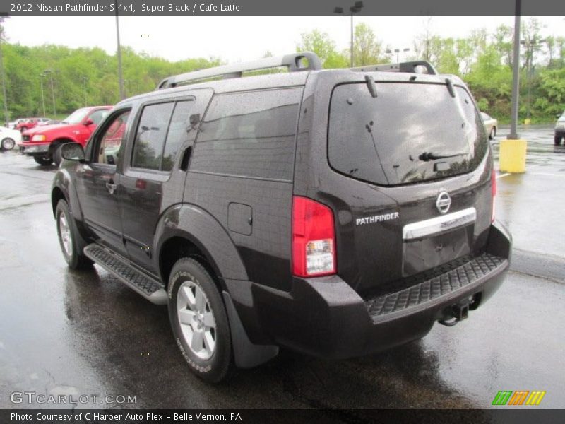 Super Black / Cafe Latte 2012 Nissan Pathfinder S 4x4