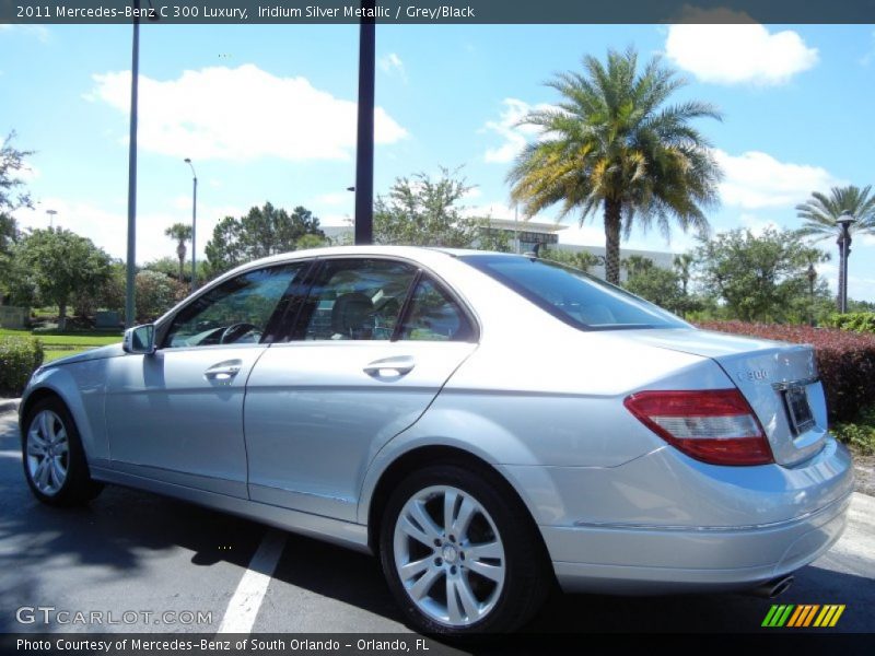 Iridium Silver Metallic / Grey/Black 2011 Mercedes-Benz C 300 Luxury