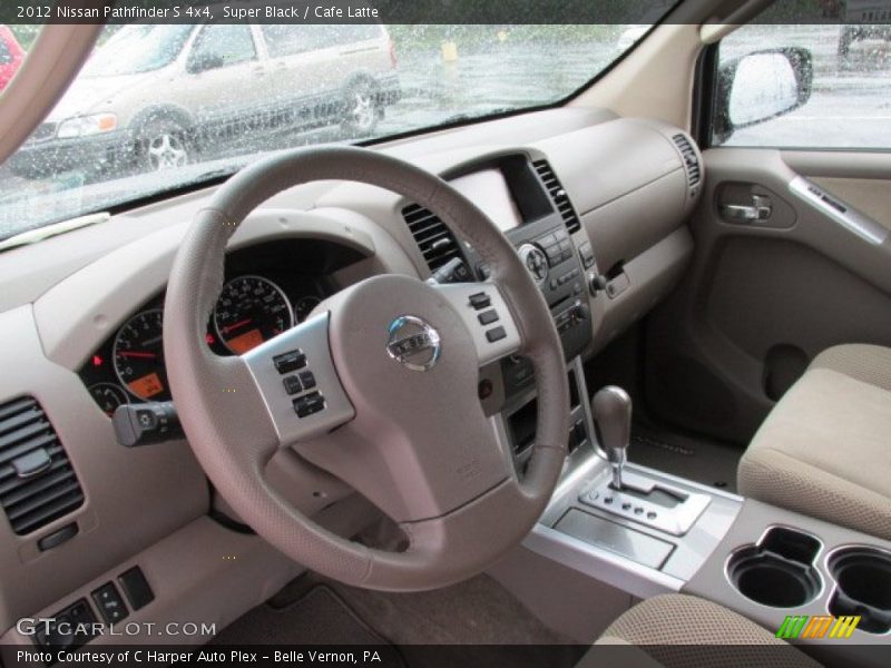 Super Black / Cafe Latte 2012 Nissan Pathfinder S 4x4