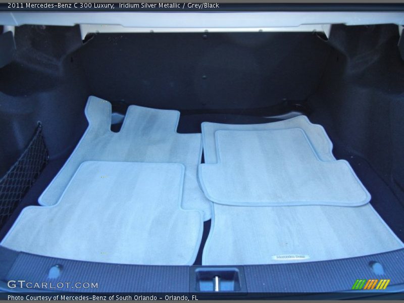 Iridium Silver Metallic / Grey/Black 2011 Mercedes-Benz C 300 Luxury