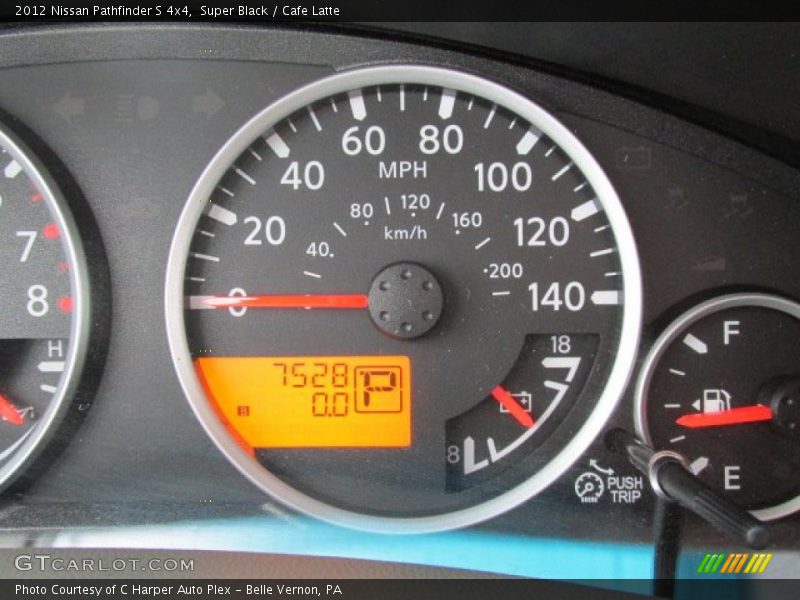 Super Black / Cafe Latte 2012 Nissan Pathfinder S 4x4