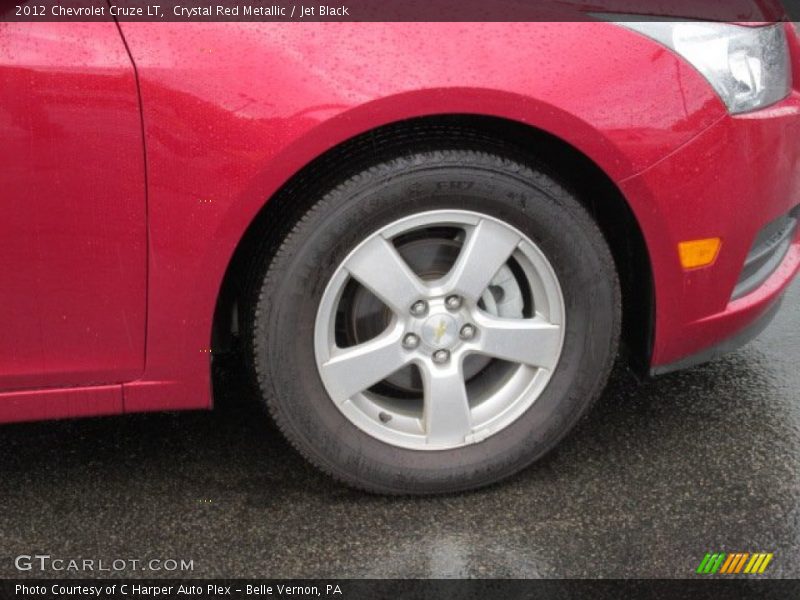 Crystal Red Metallic / Jet Black 2012 Chevrolet Cruze LT