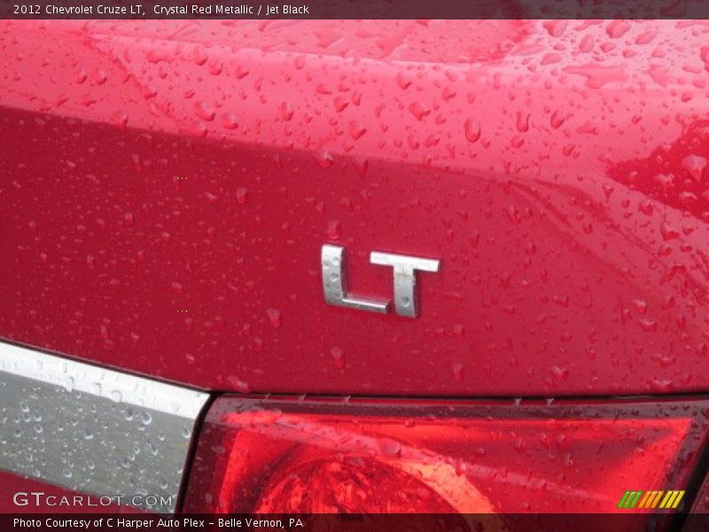 Crystal Red Metallic / Jet Black 2012 Chevrolet Cruze LT