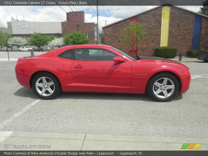 Victory Red / Black 2012 Chevrolet Camaro LT Coupe